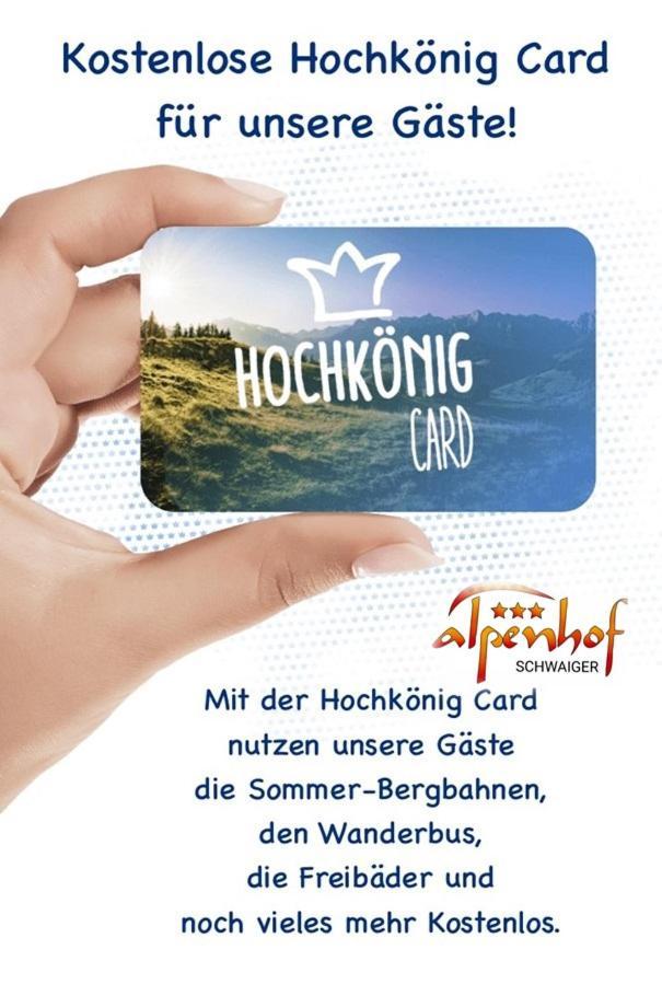 Alpenhof Schwaiger - Hotel Garni Мюльбах Экстерьер фото
